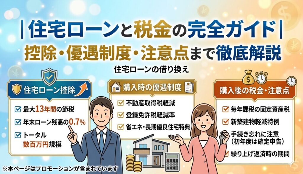 住宅ローンと税金の完全ガイド